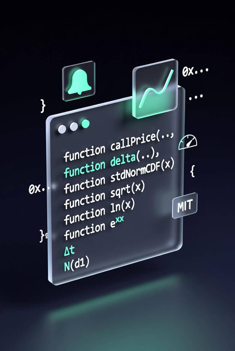 DeFiMath features